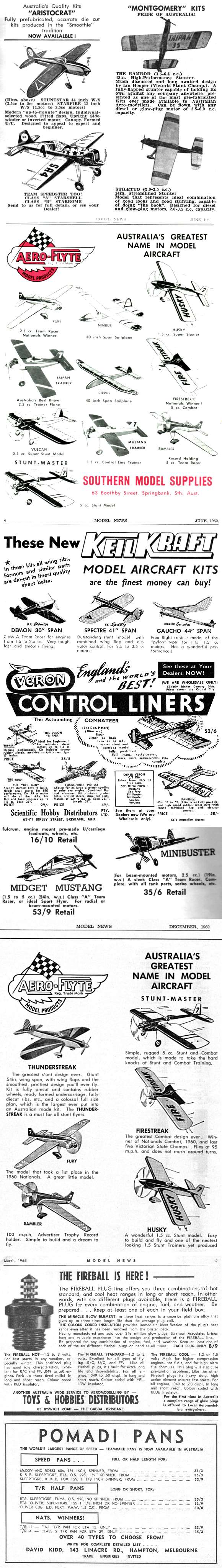 Model adverts
